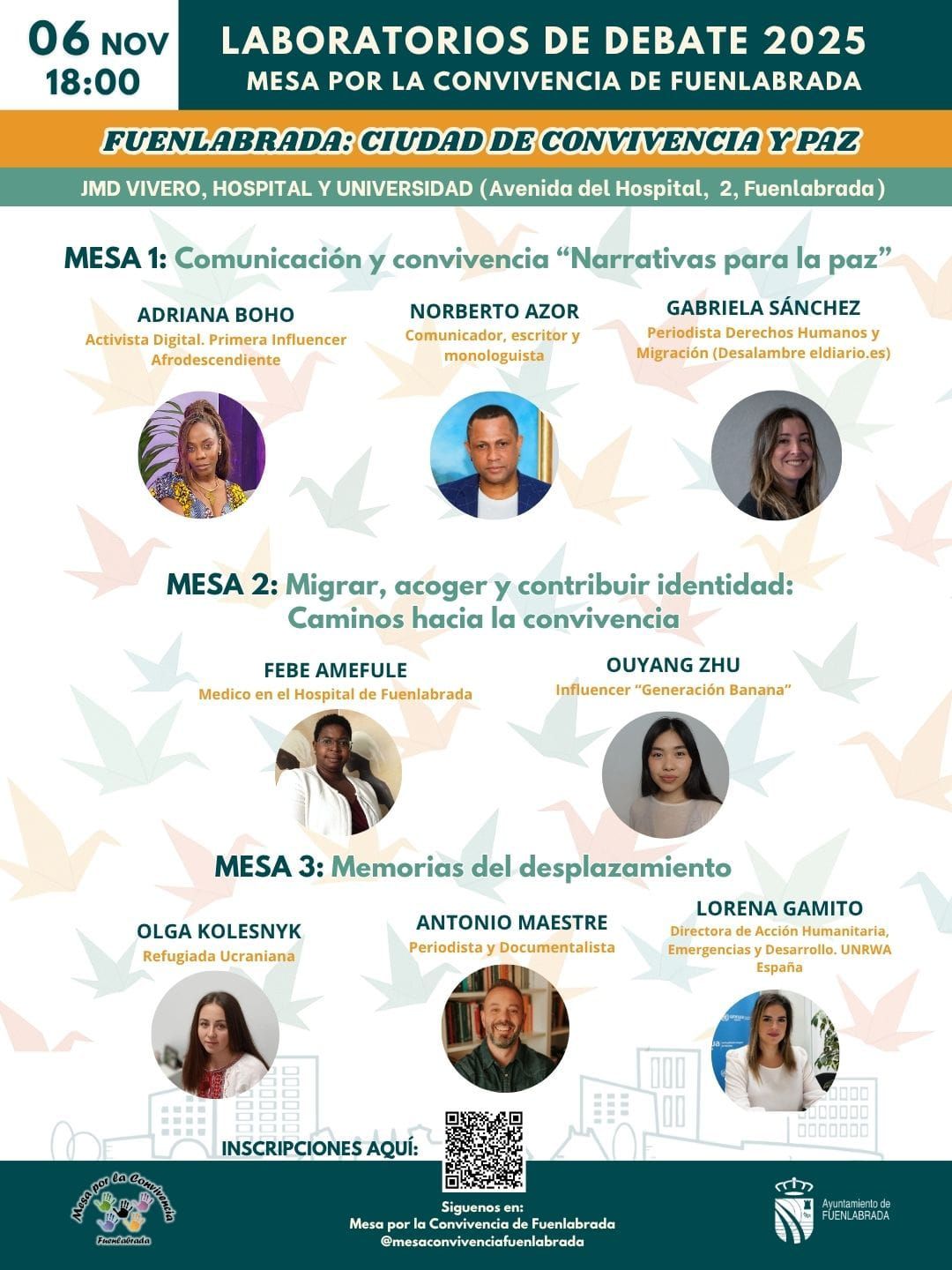 Laboratorios de Debate_Fuenlabrada_ciudad de convivencia y paz