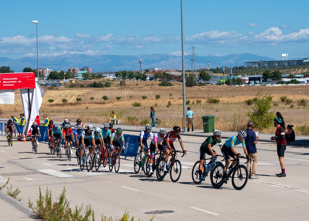Ciclistas en una carrera