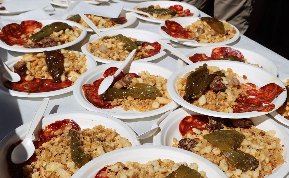 Morconada y migas