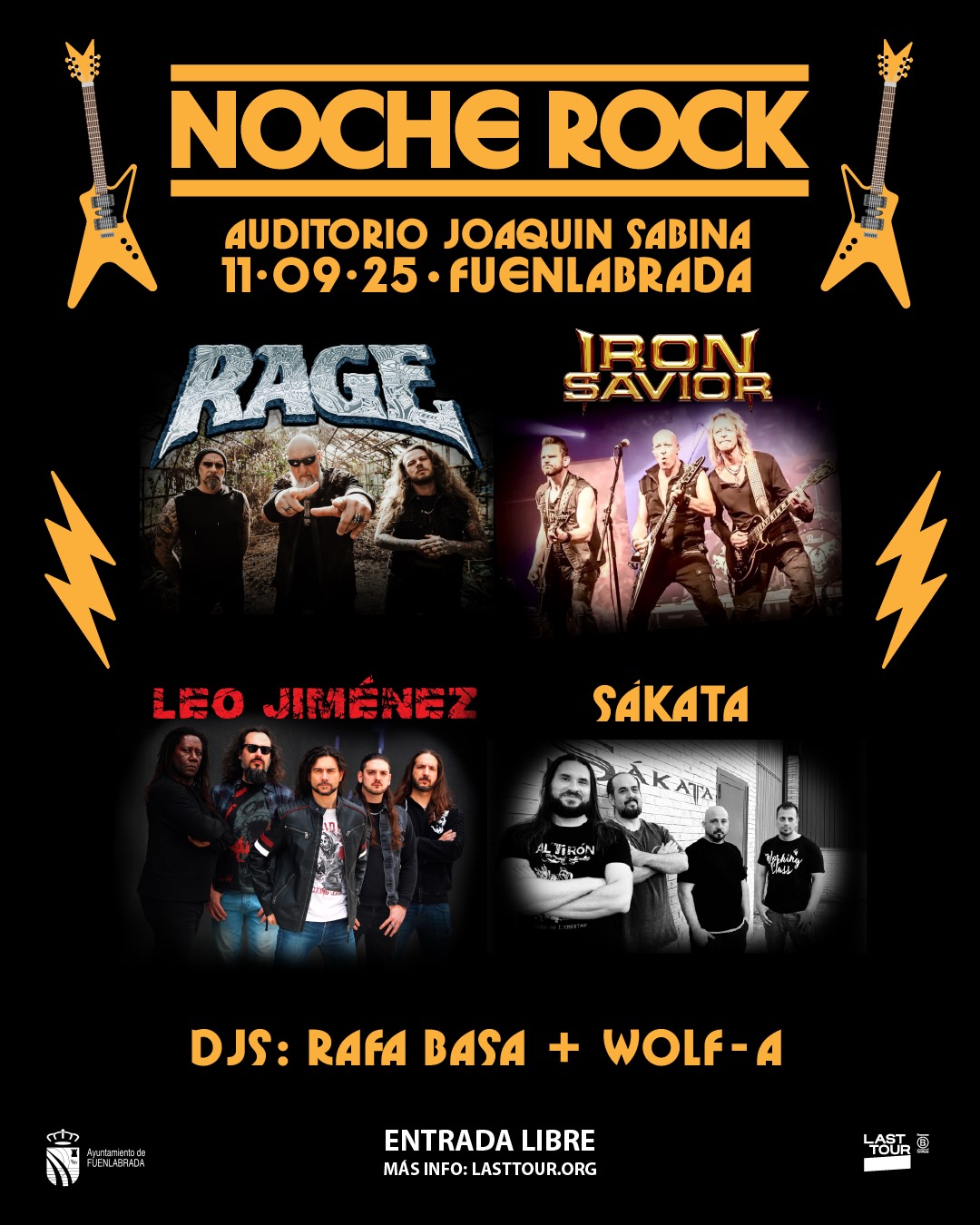 Noche de Rock de las Fiestas de Fuenlabrada 2025