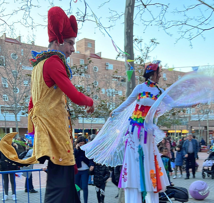 iesta Familiar de Carnaval en el Distrito de Loranca, Nuevo Versalles y Parque Miraflores