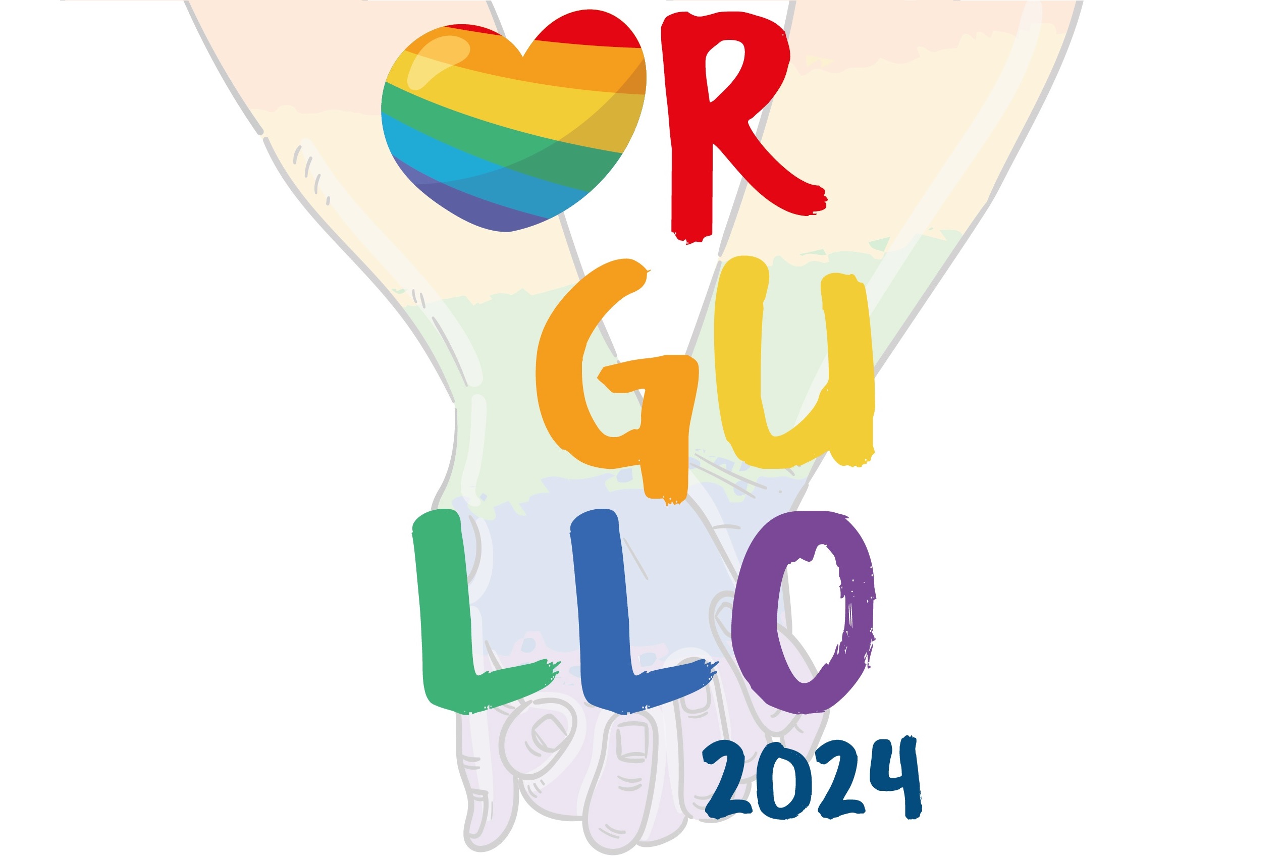 Detalle del cartel Orgullo 2024