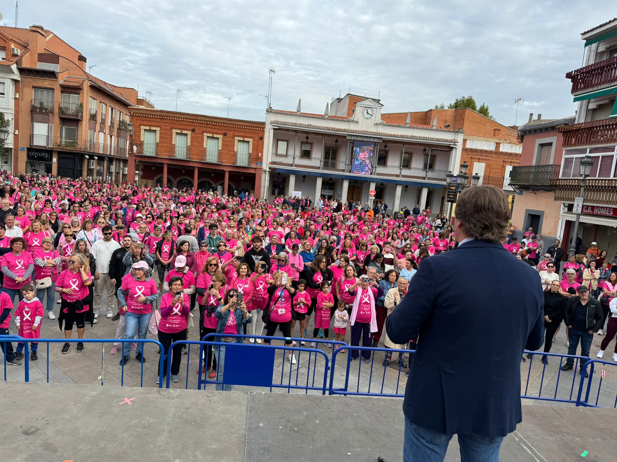 Participantes en la marcha del pasado año