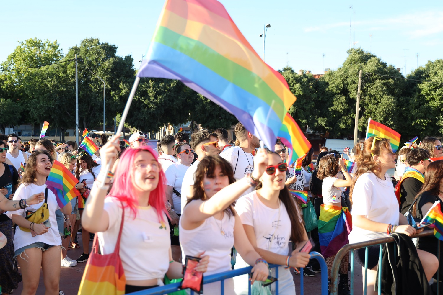 Marcha de los Colores en una edición anterior