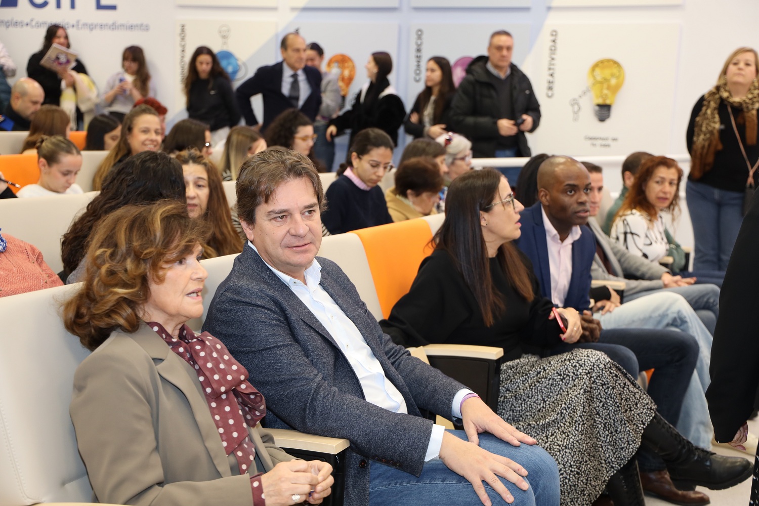 Carmen Calvo y Javier Ayala en las jornadas