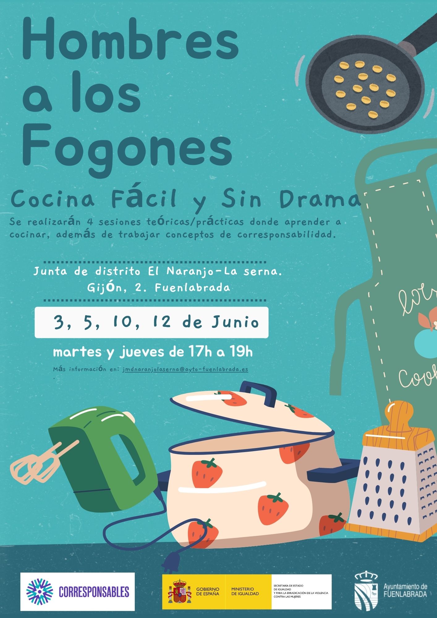 Taller 'Hombres a los fogones'