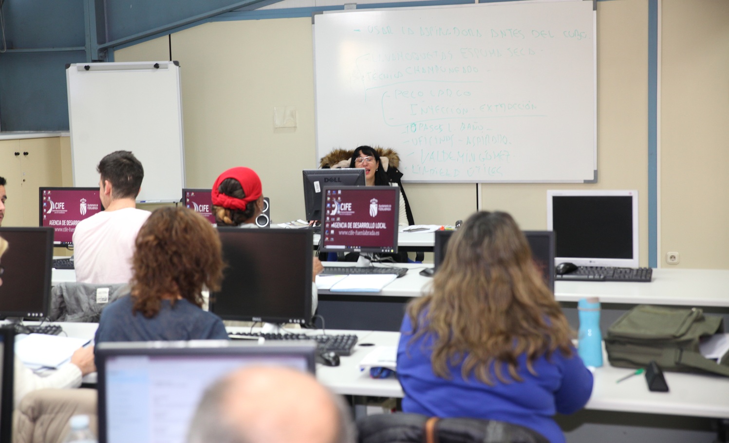 Imagen de archivo de un curso en el CIFE