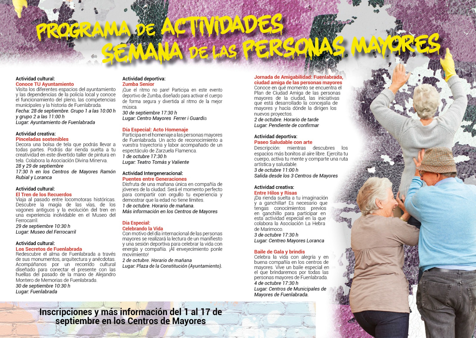 Programa y calendario