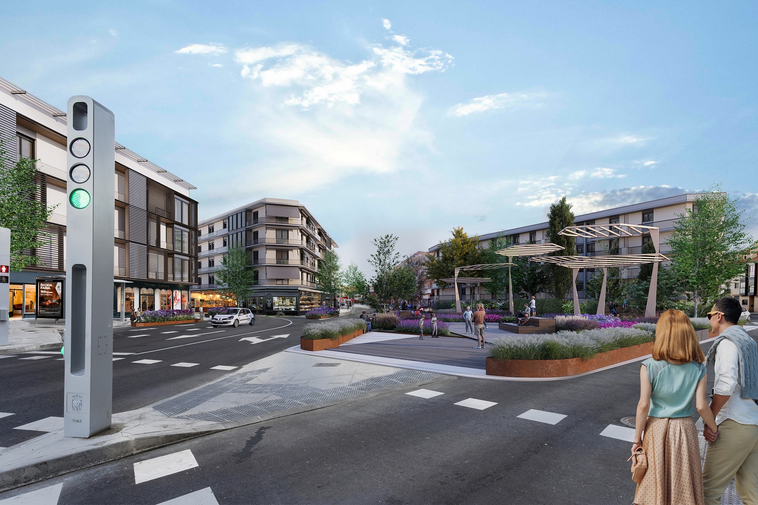 Proyecto de eliminación de la gasolinera de la calle Móstoles