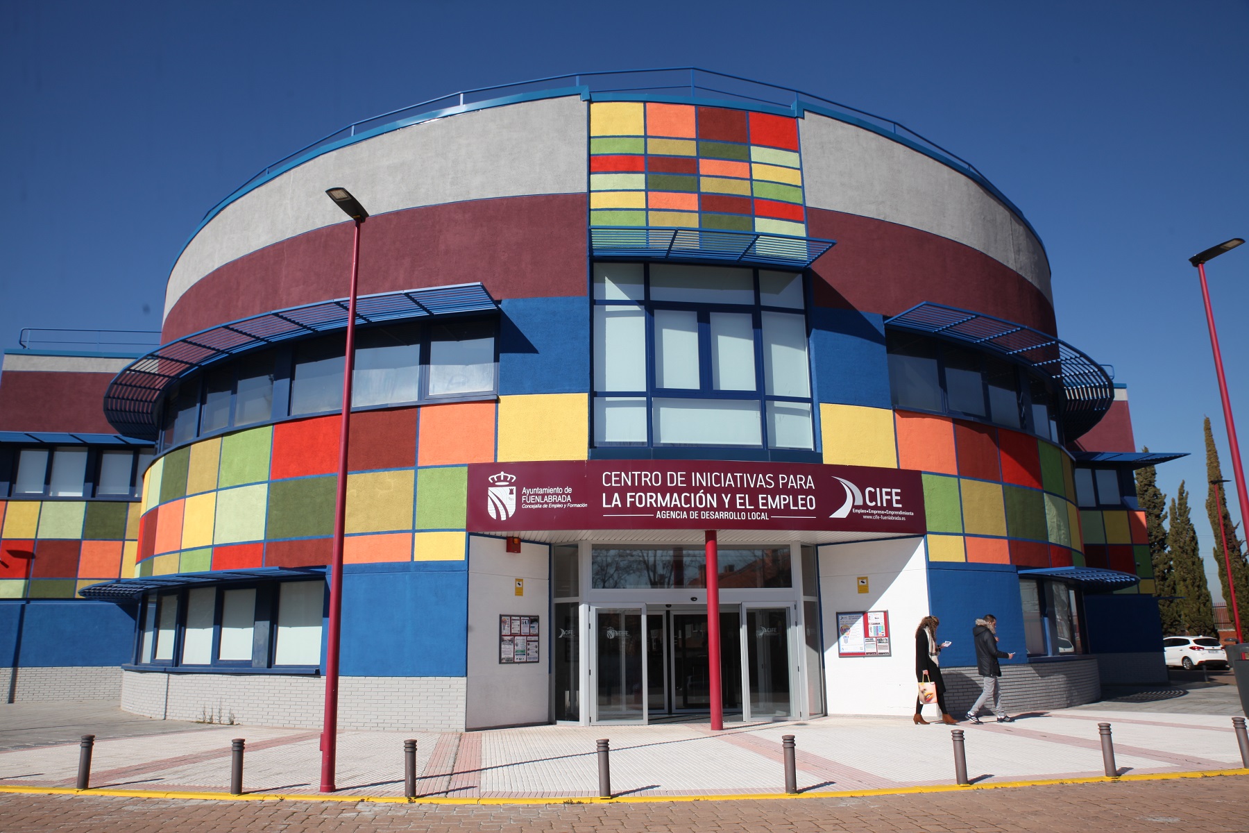 Fachada del edificio del CIFE