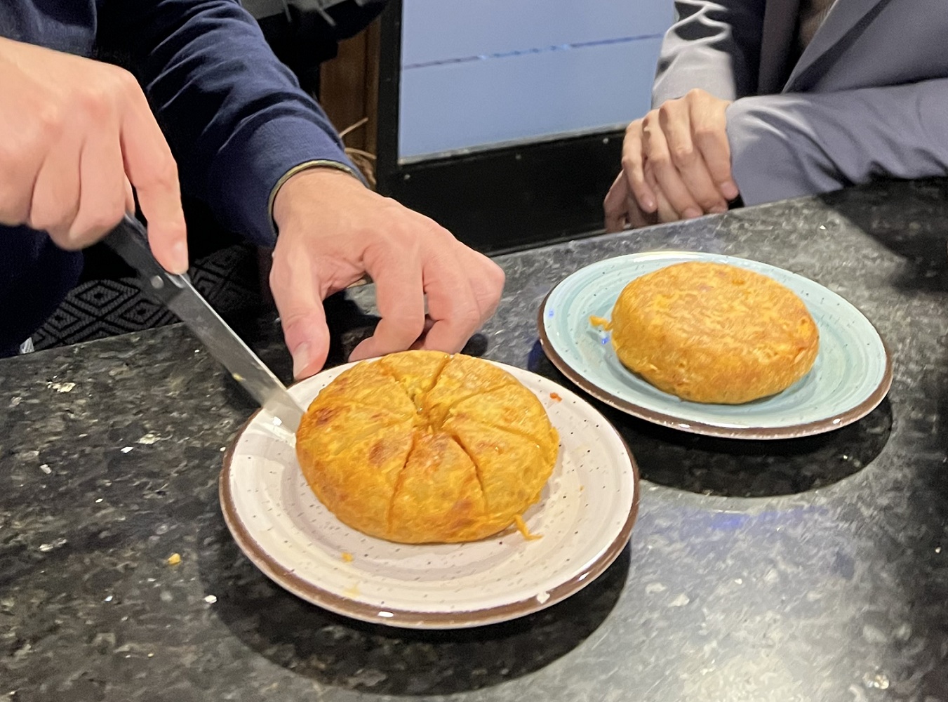 Dos tortillas de patata