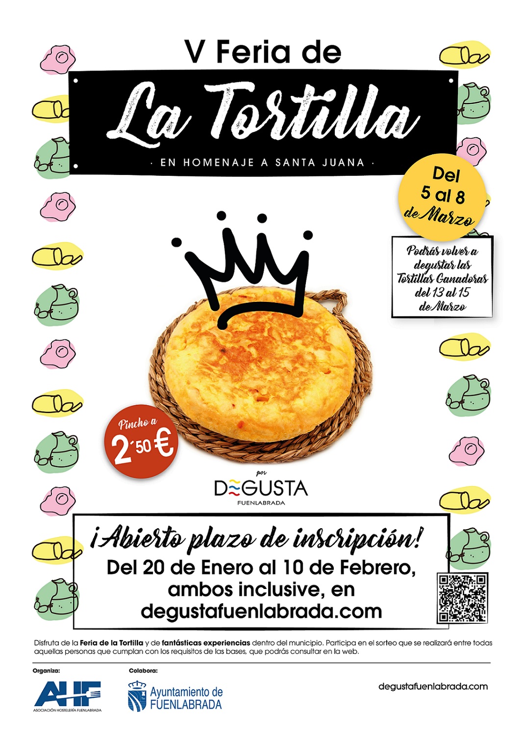 Cartel de la Feria de la Tortilla