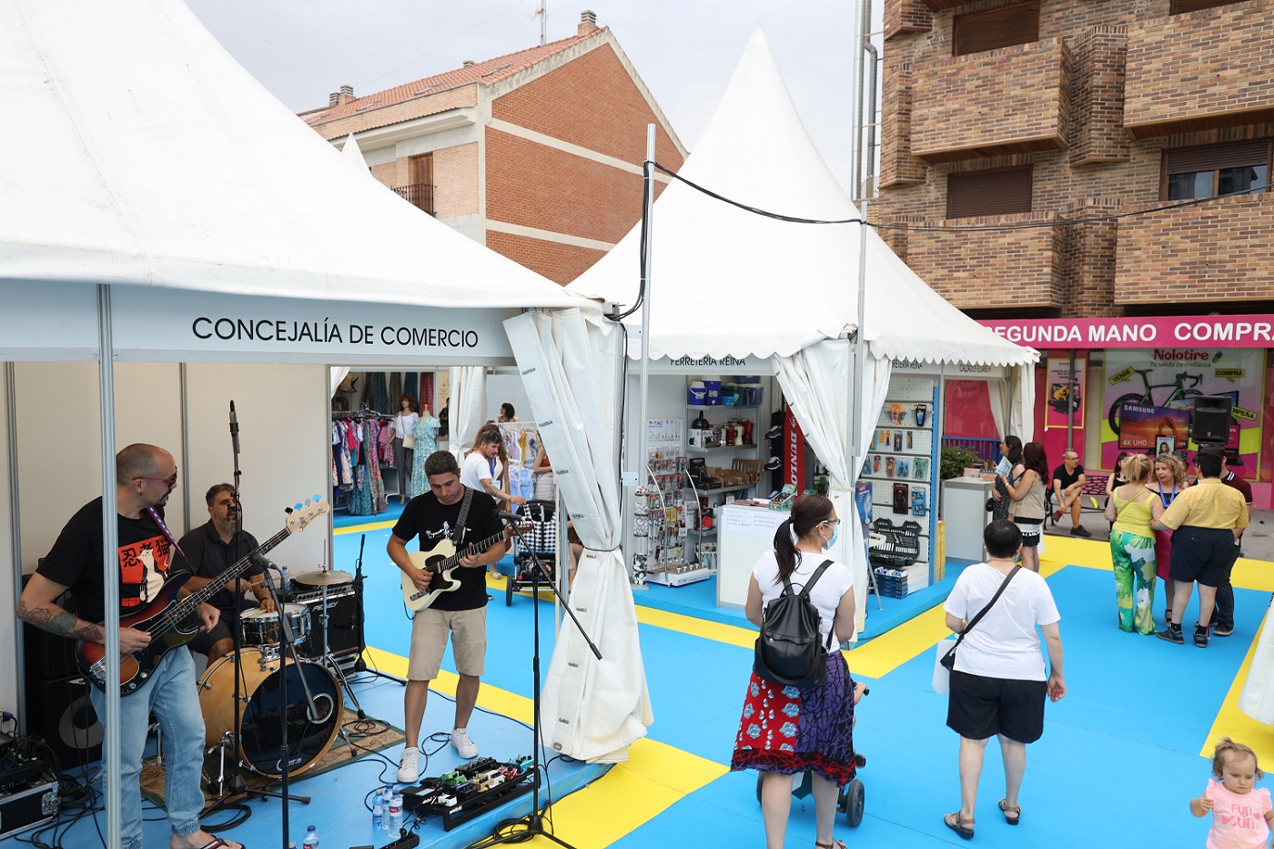 Ambiente de la Feria del Comercio en una edición anterior