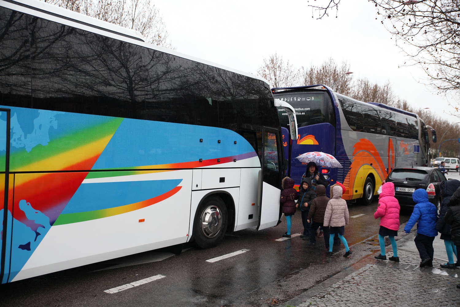 Nueva campana de control del transporte escolar de la Policia Local 11-11-2025