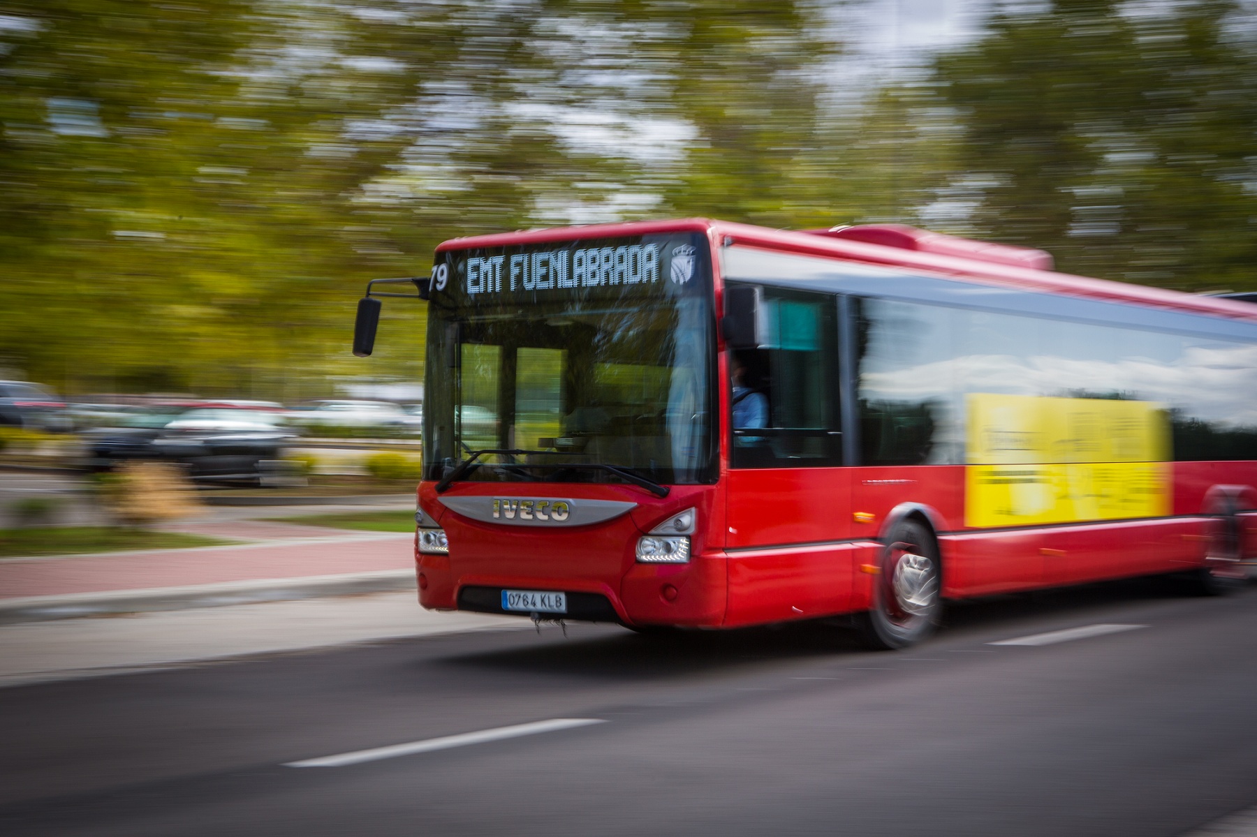 Autobús de la EMT de Fuenlabrada