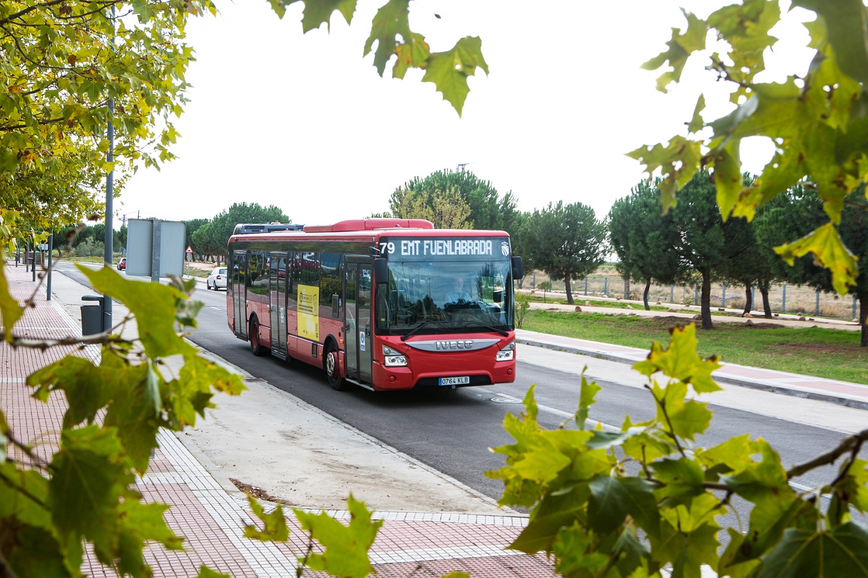 Autobús EMT de Fuenlabrada