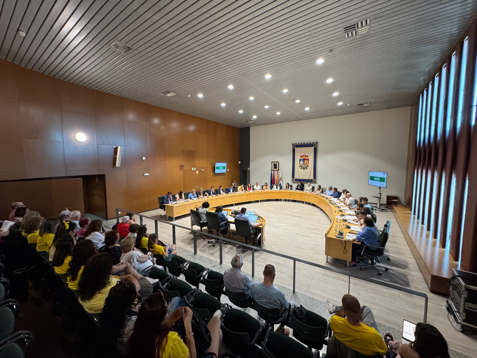 Imagen del pleno de hoy
