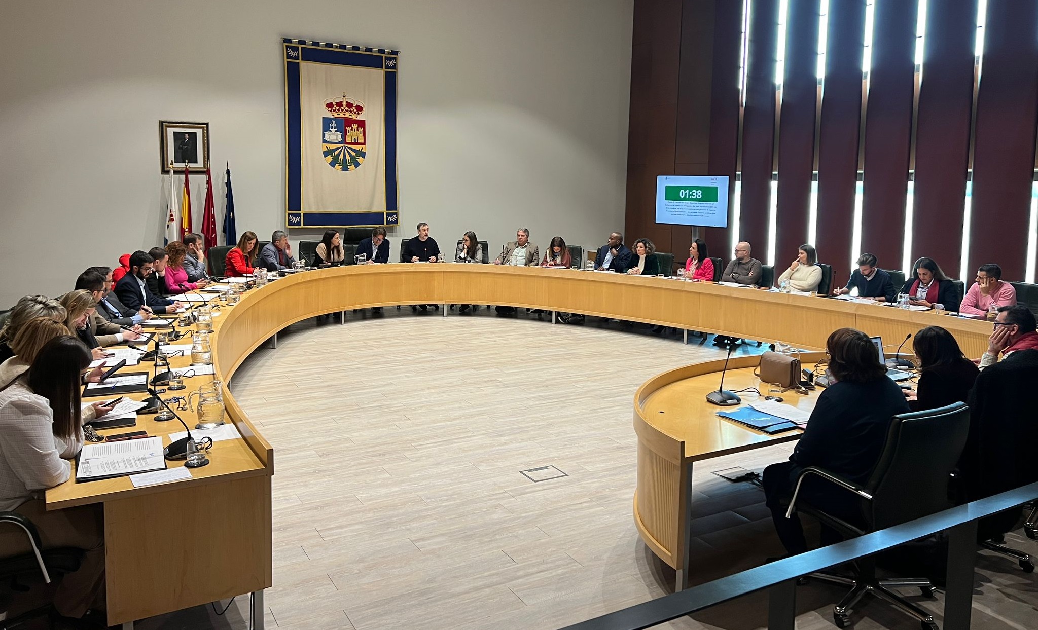 Imagen del Pleno del 14 de enero