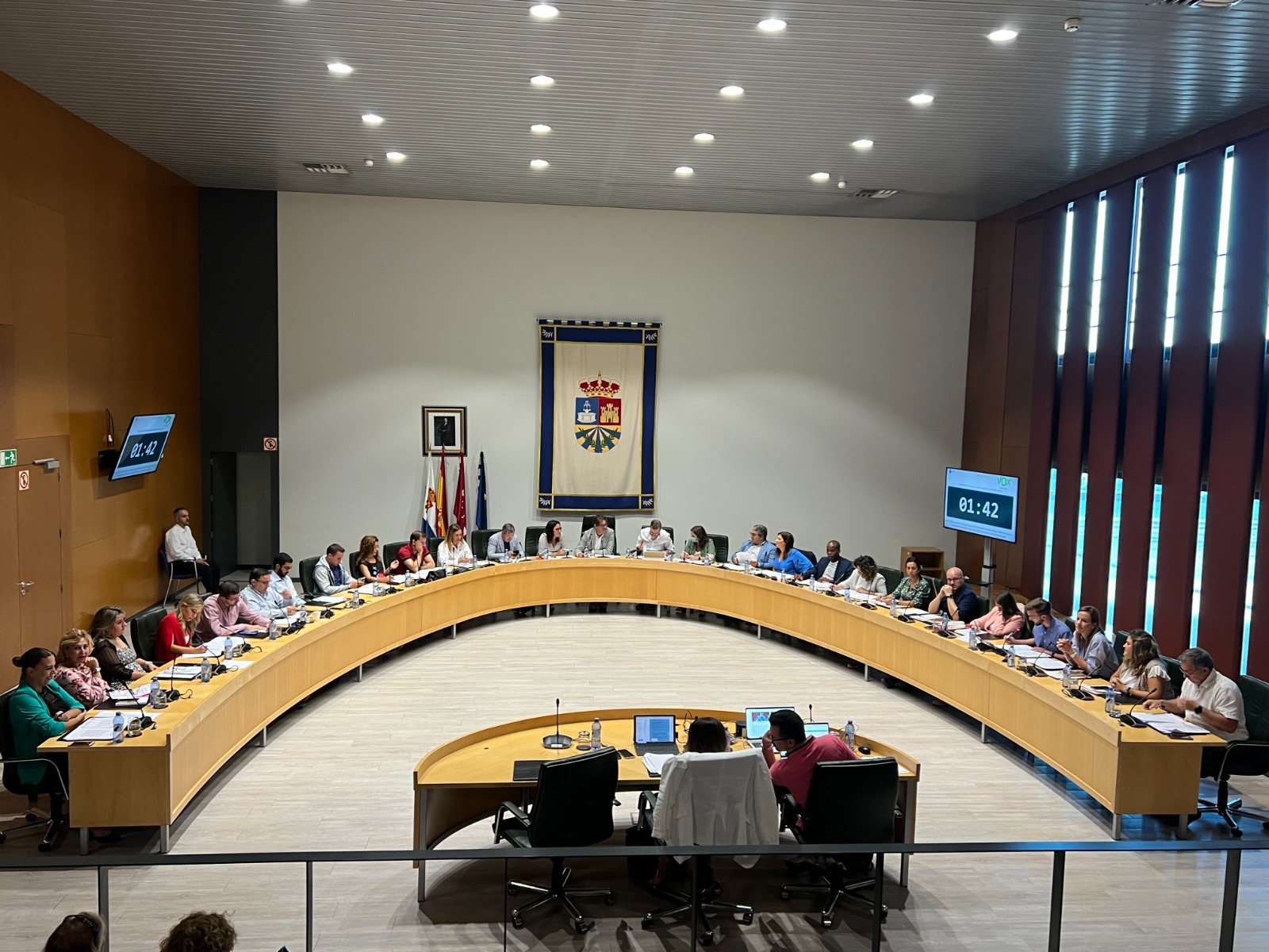Foto de archivo de sesión plenaria