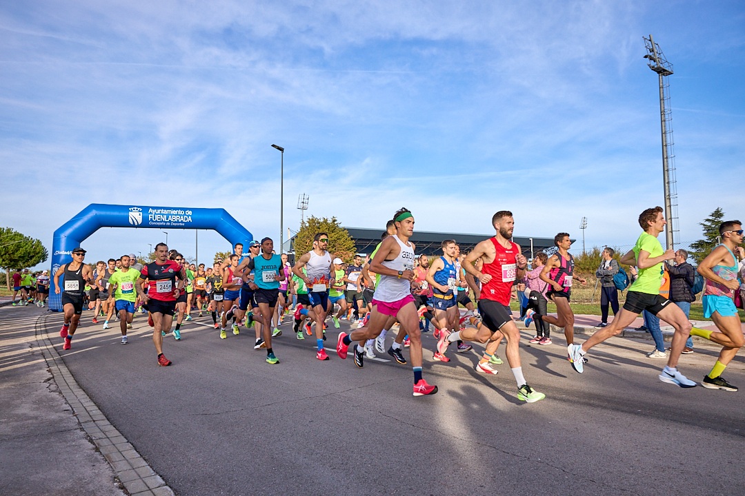 Media Maratón de Fuenlabrada en una edición anterior