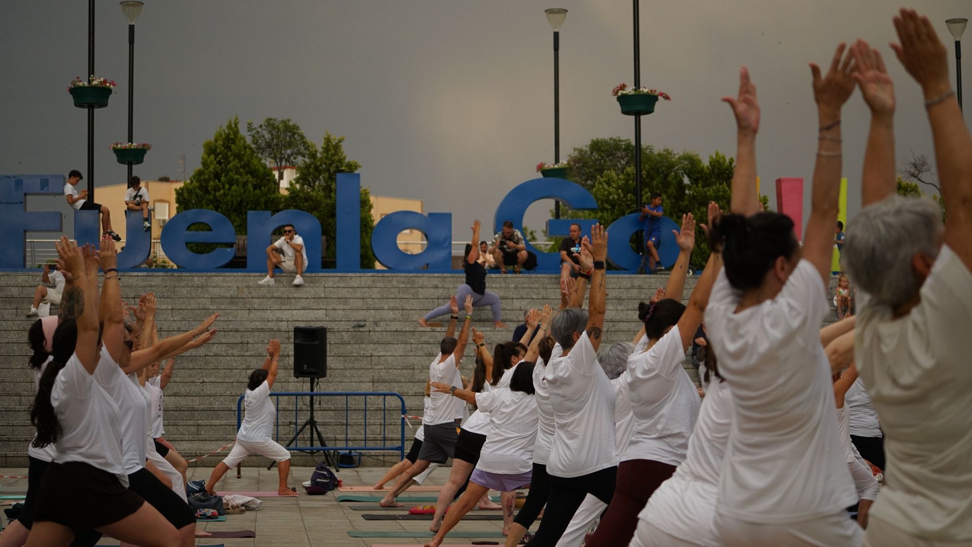 Día Internacional del Yoga celebrado el pasado año