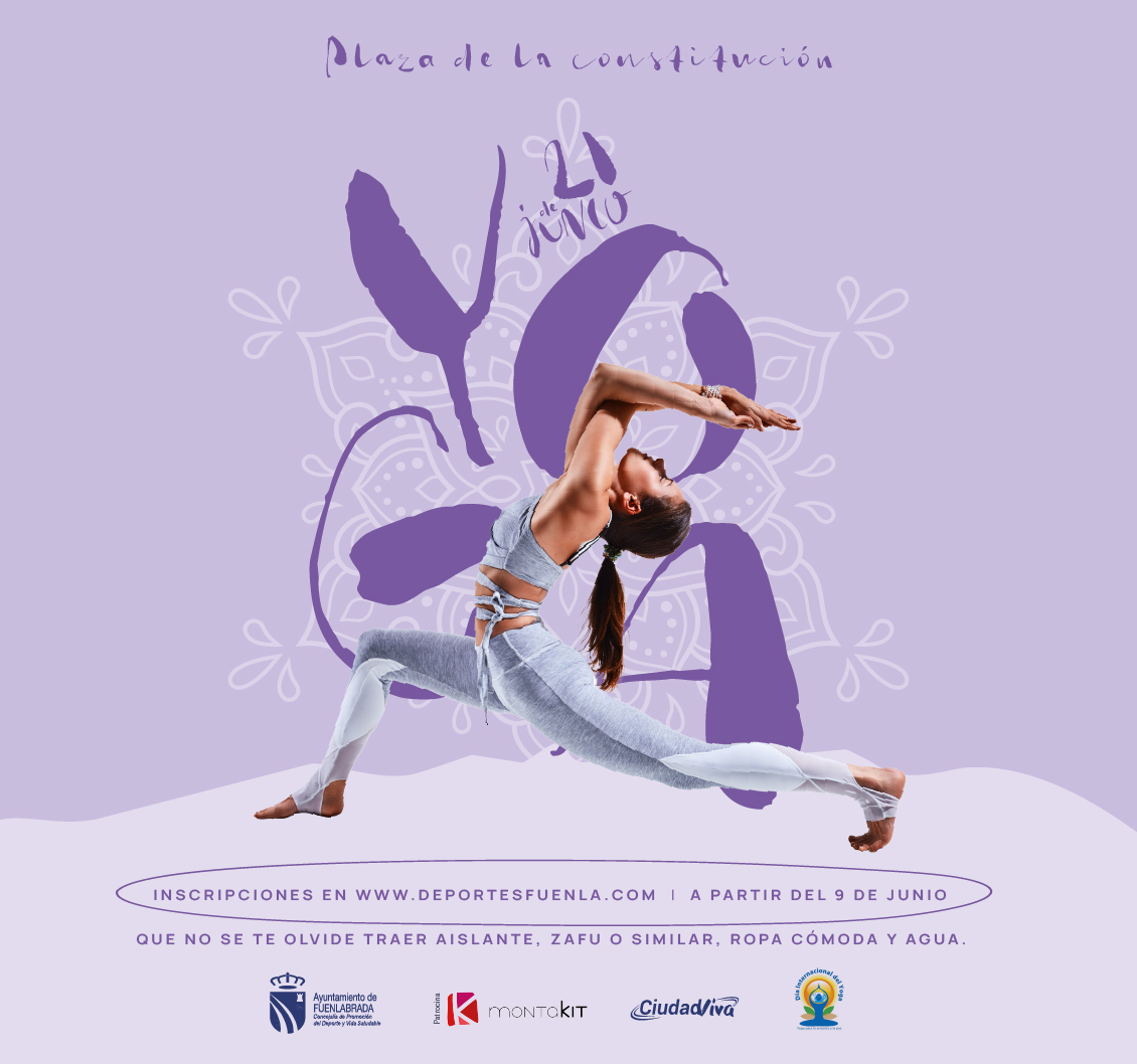 Cartel del Día Internacional del Yoga 2025