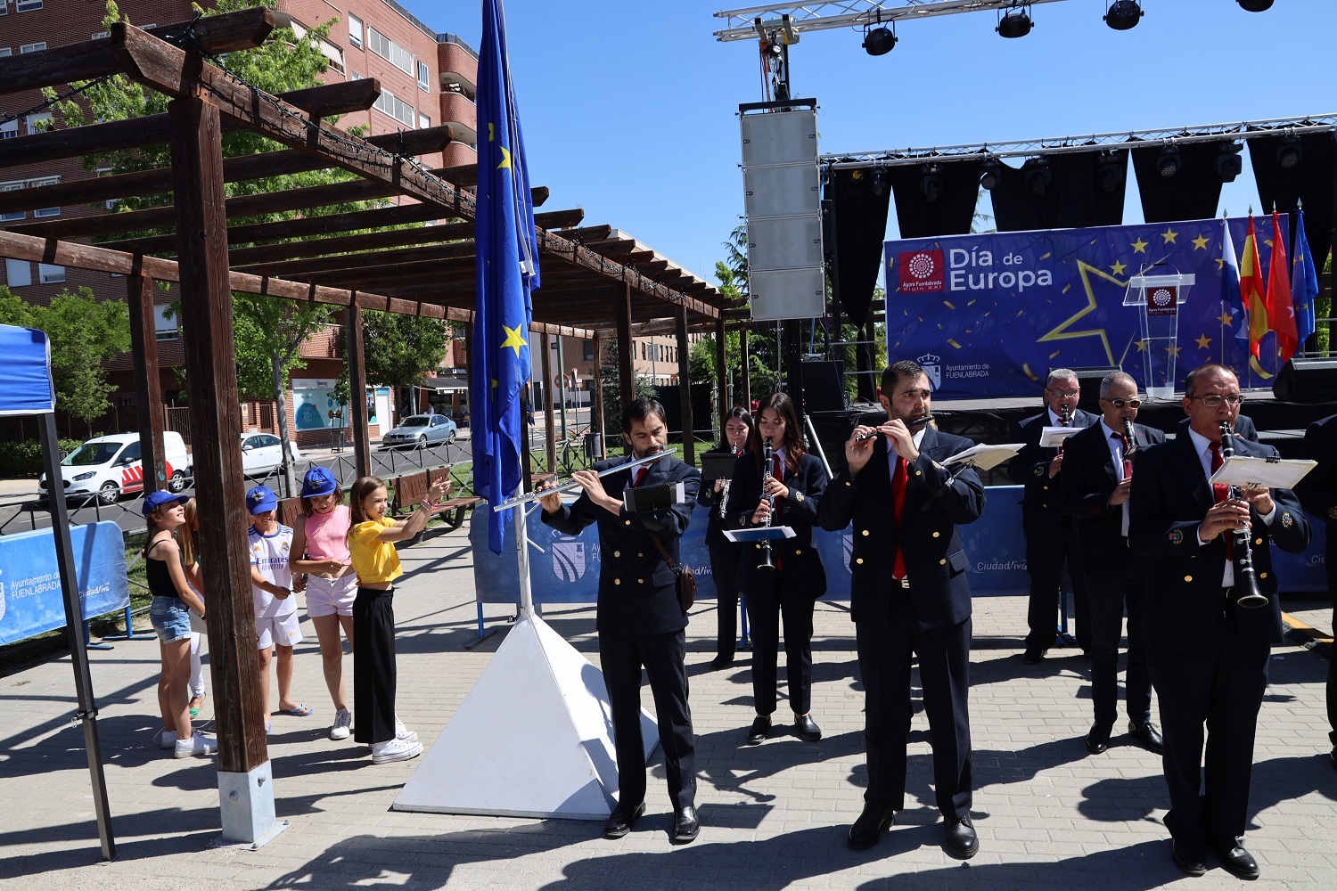 Celebración del Día de Europa en una edición anterior