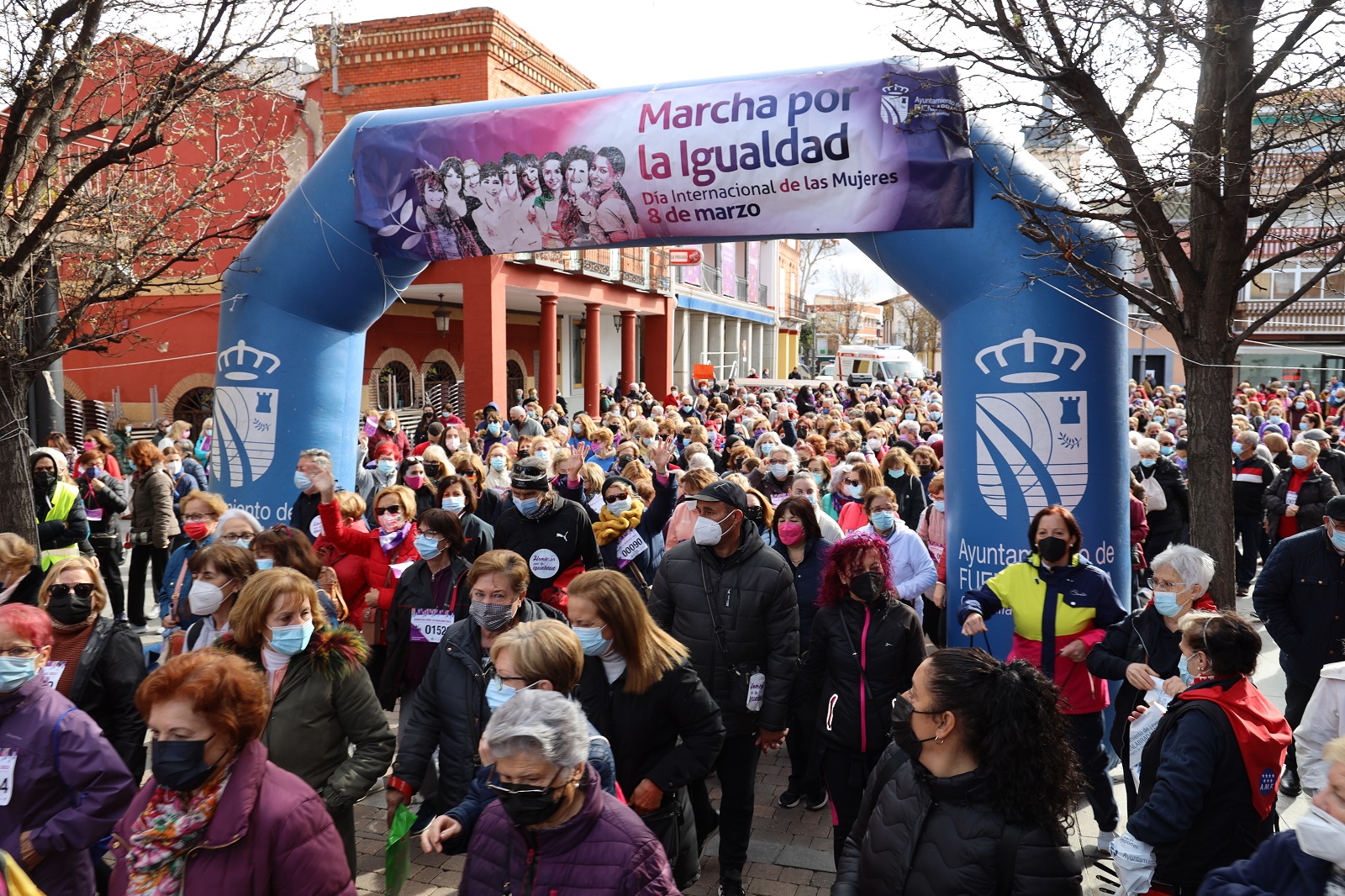 Mas de 10.000 mujeres y 590 hombres inscritas para participar el 8 de Marzo en la Marcha por la Igualdad