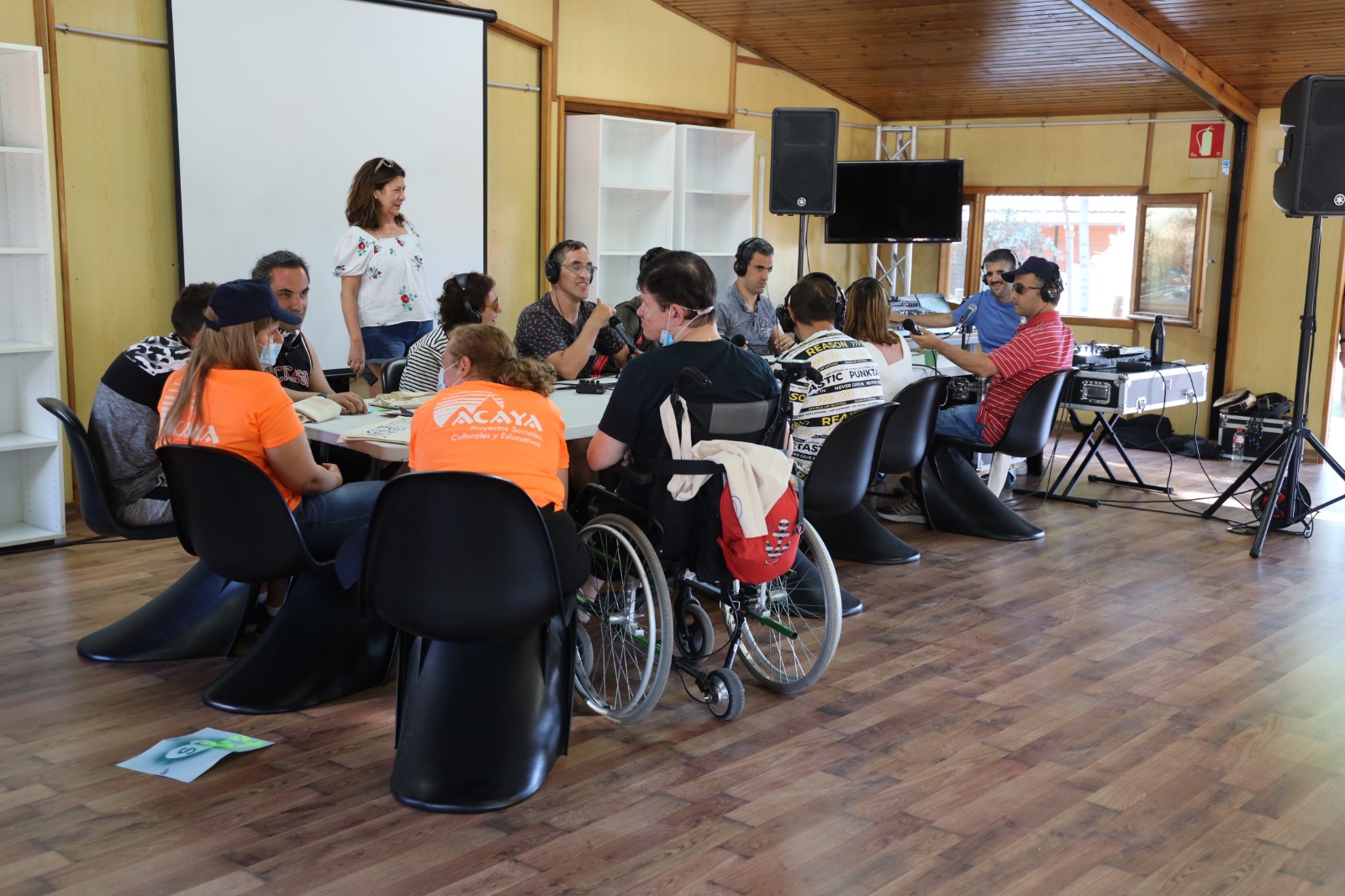 Las personas con diversidad funcional intelectual participan en el programa Salta Conmigo