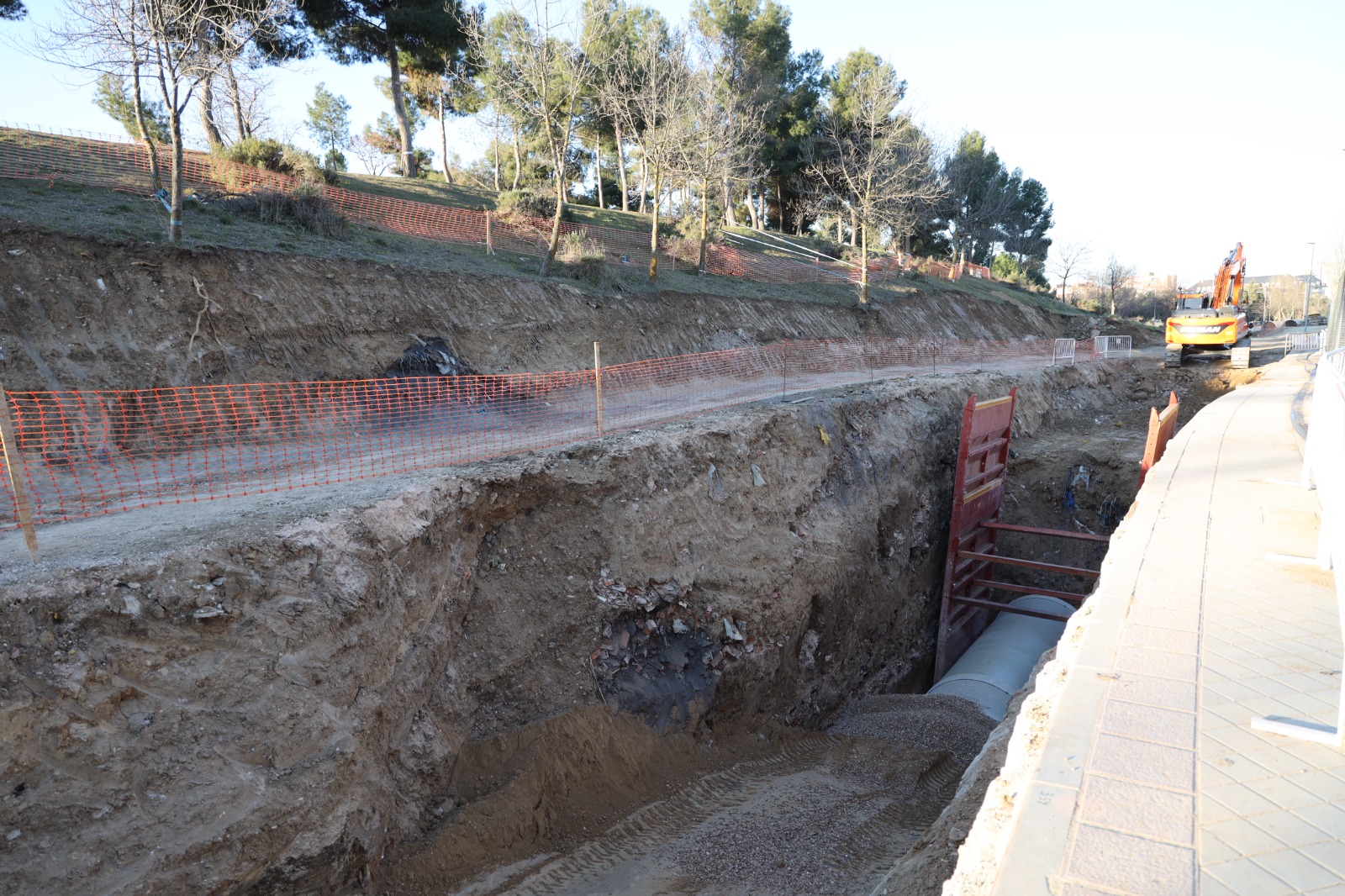 Imagen de archivo de obras realizadas en la zona 