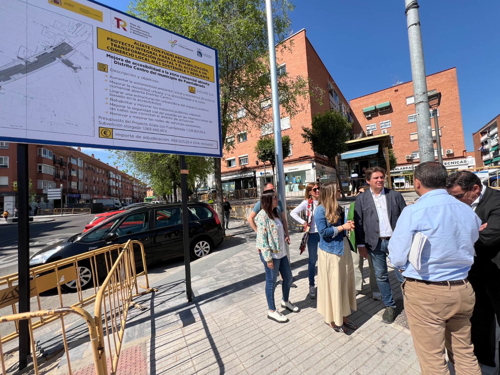 Segunda fase obras calle Leganes 15042024