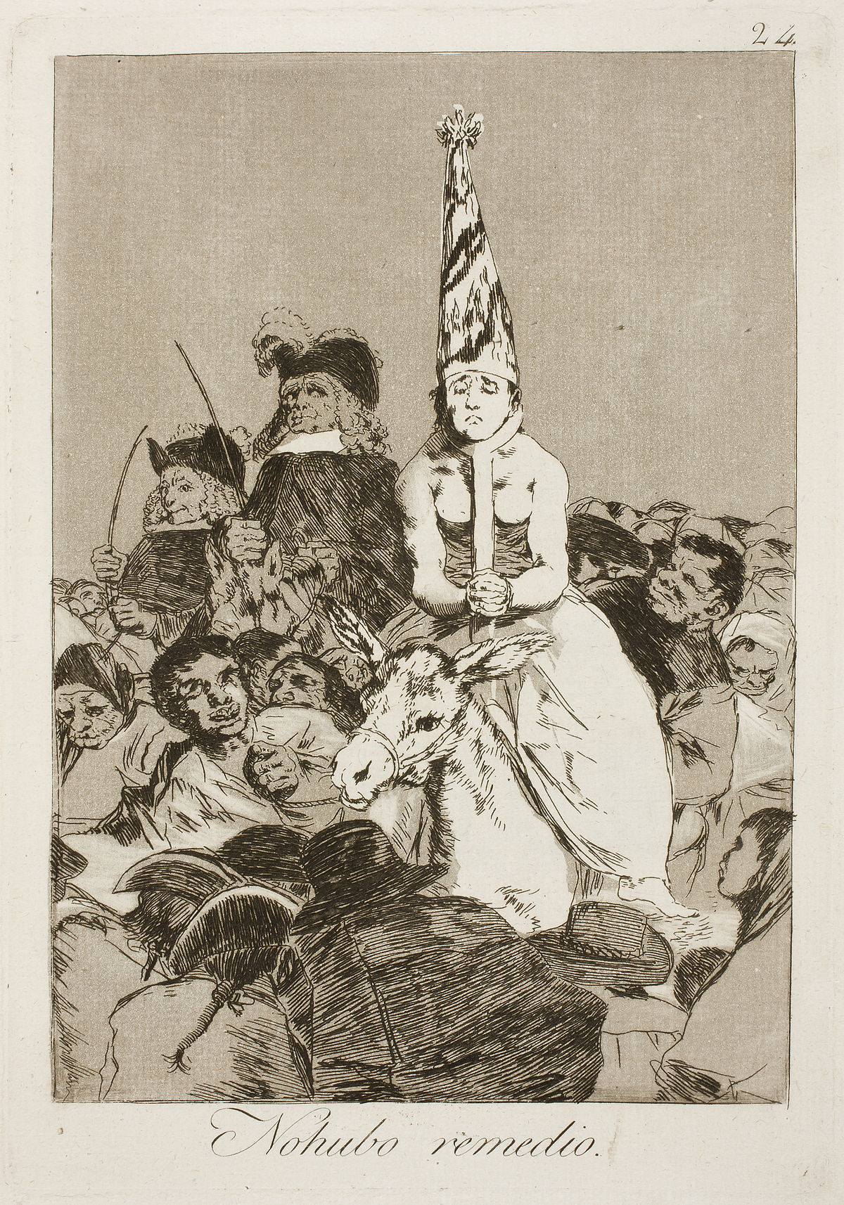 Dibujo de la Inquisición