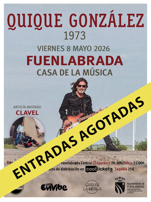 Cartel de entradas agotadas
