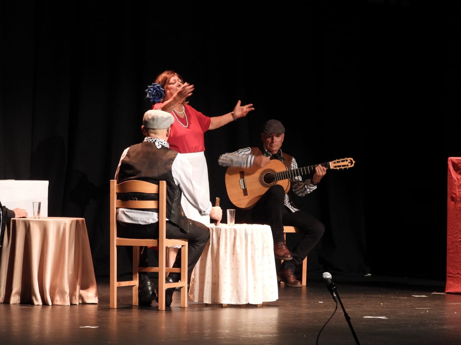 Momento de la actuación