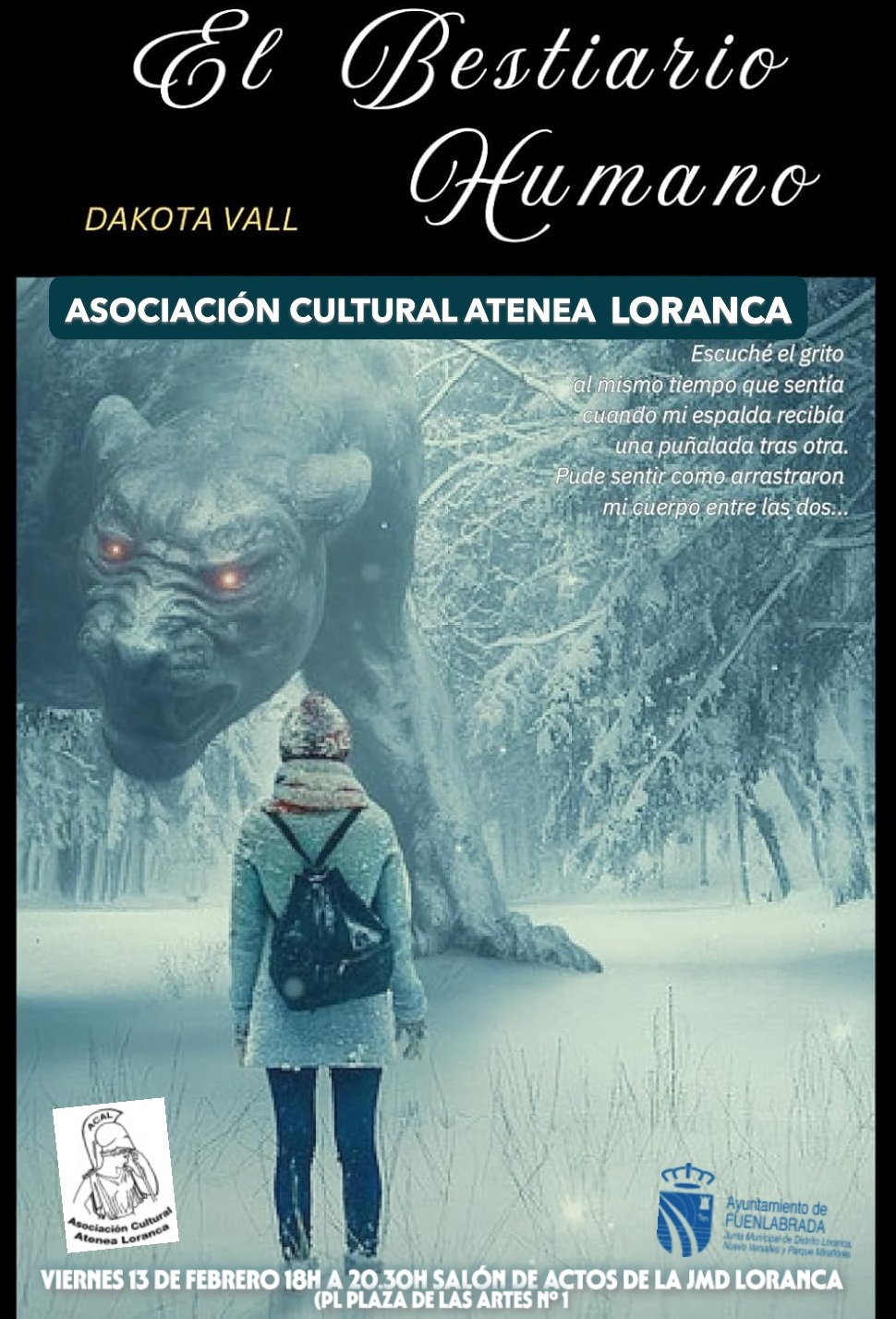 Cartel anunciando el evento