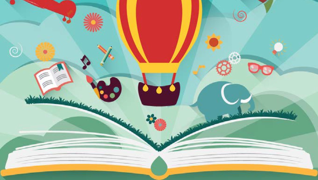 Ilustración de un libro