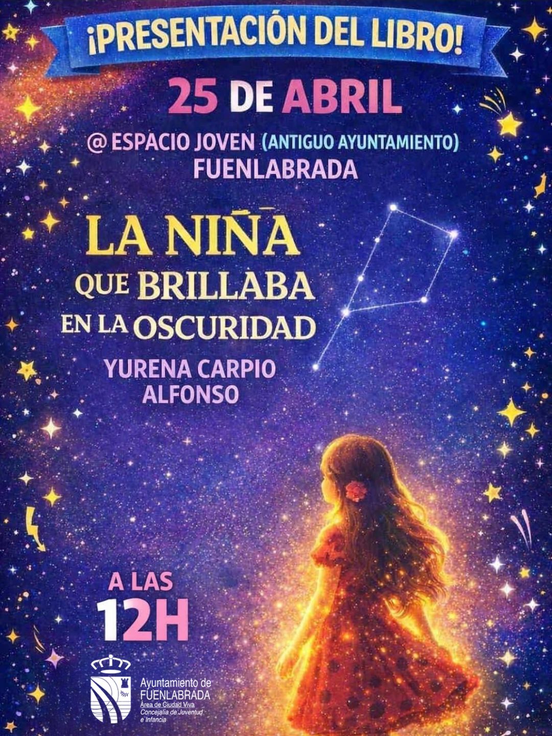Presentacion del libro La nina que brillaba en la oscuridad