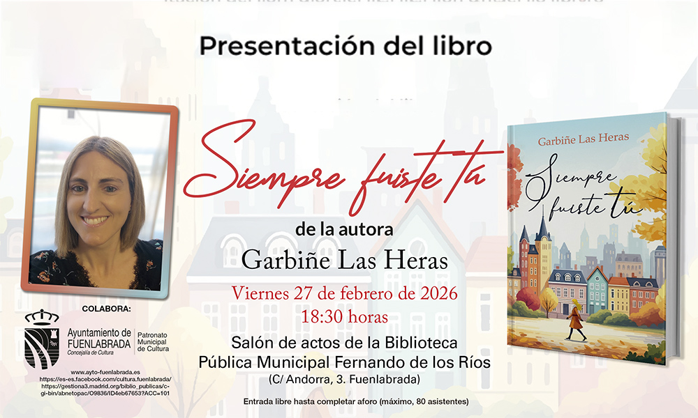 Presentación del libro Siempre fuiste tú