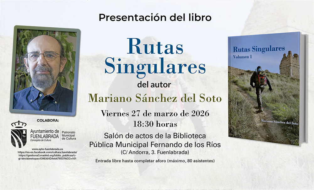 Presentación del libro Rutas Singulares