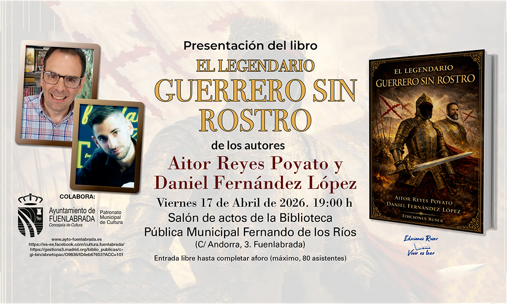 Presentacion del libro El legendario guerrero sin rostro
