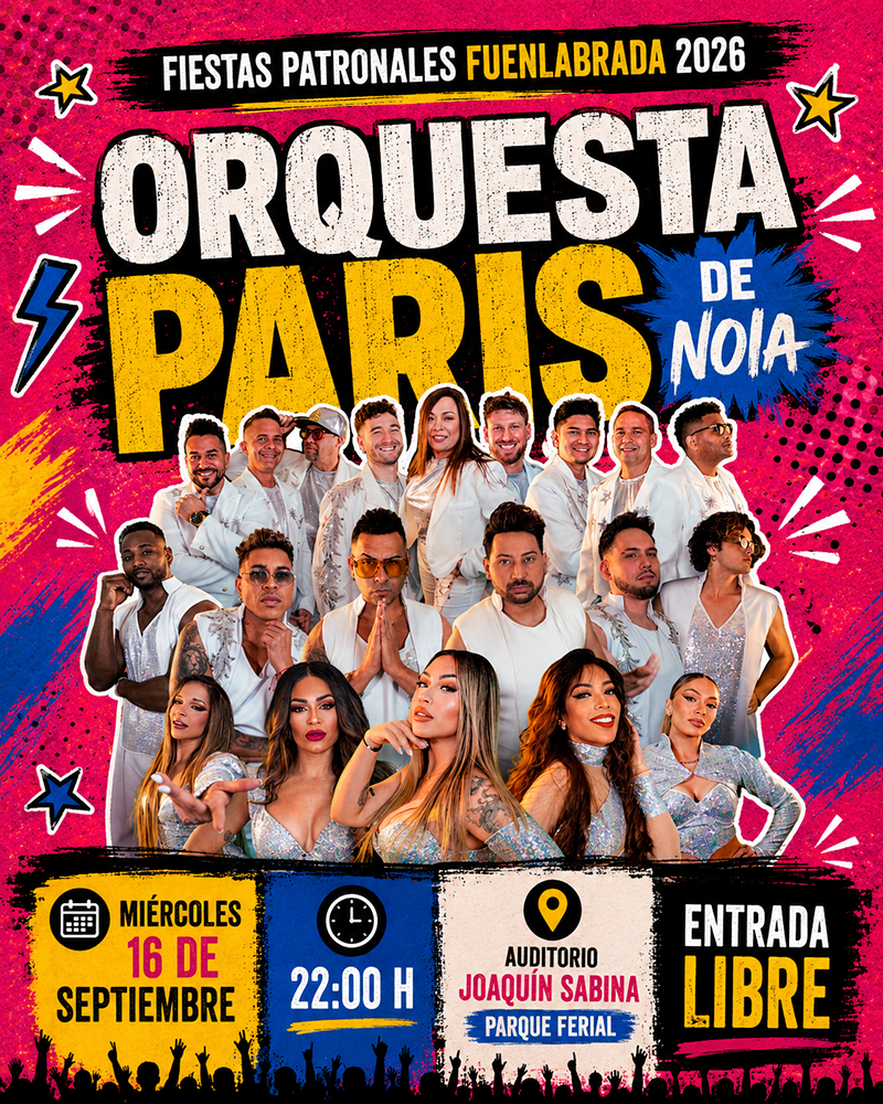 Orquesta París de Noia en Fuenlabrada