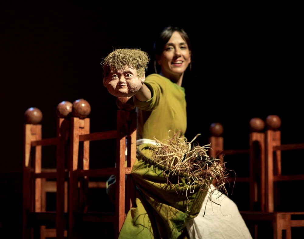 Un momento de la representación