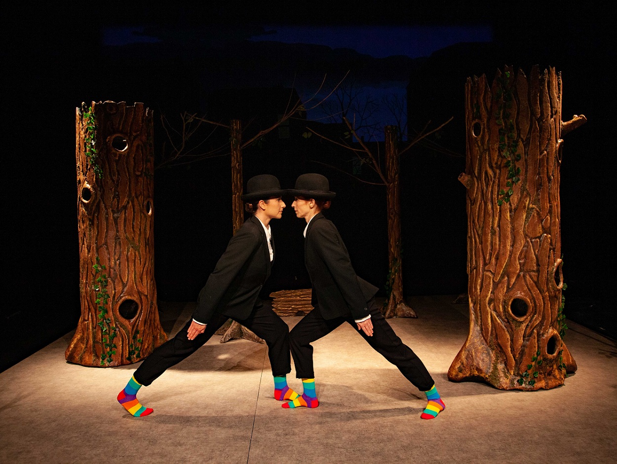 Bailarinas de la Compañía Miriñaque