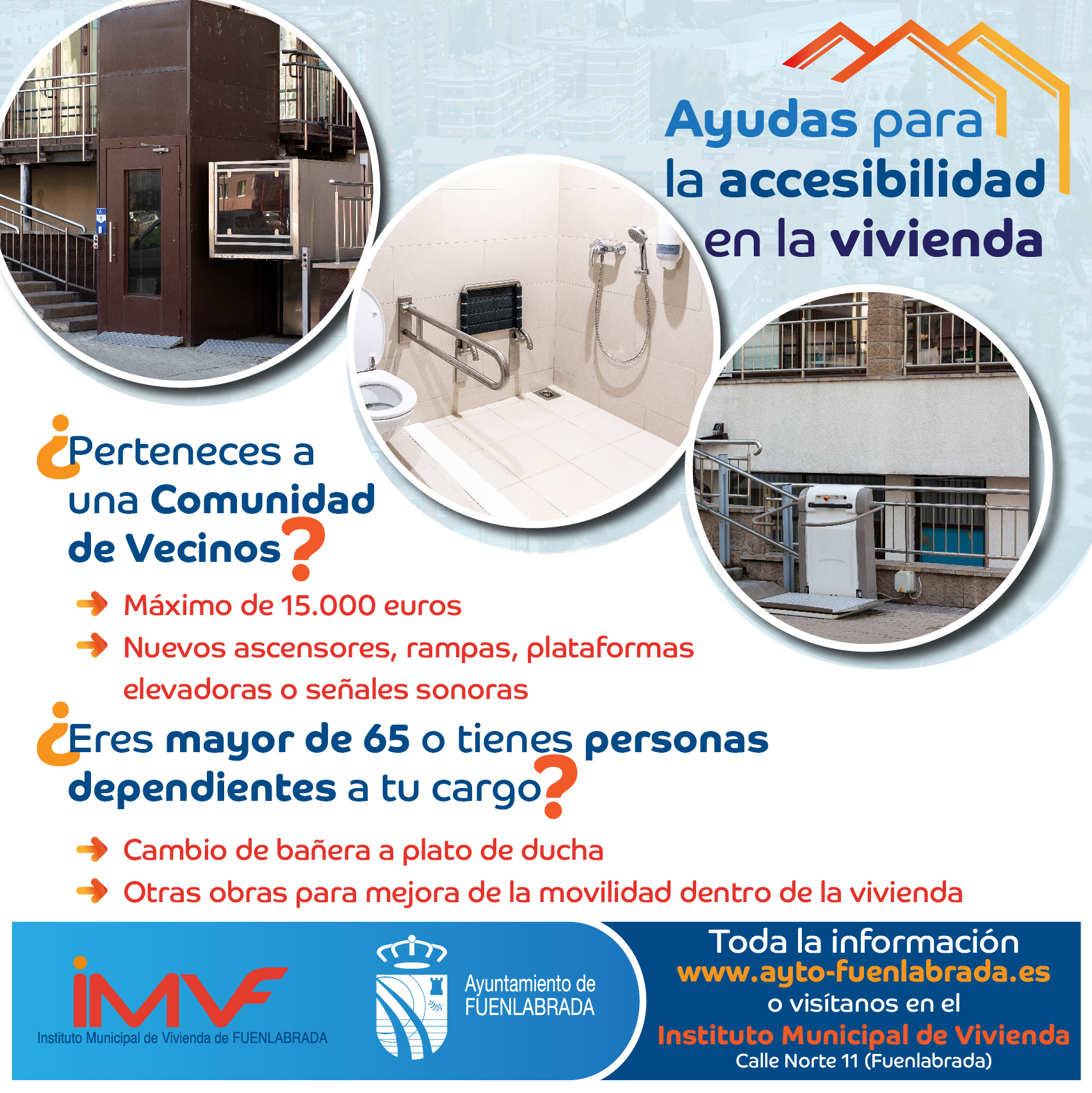 Cartel informativo de las ayudas