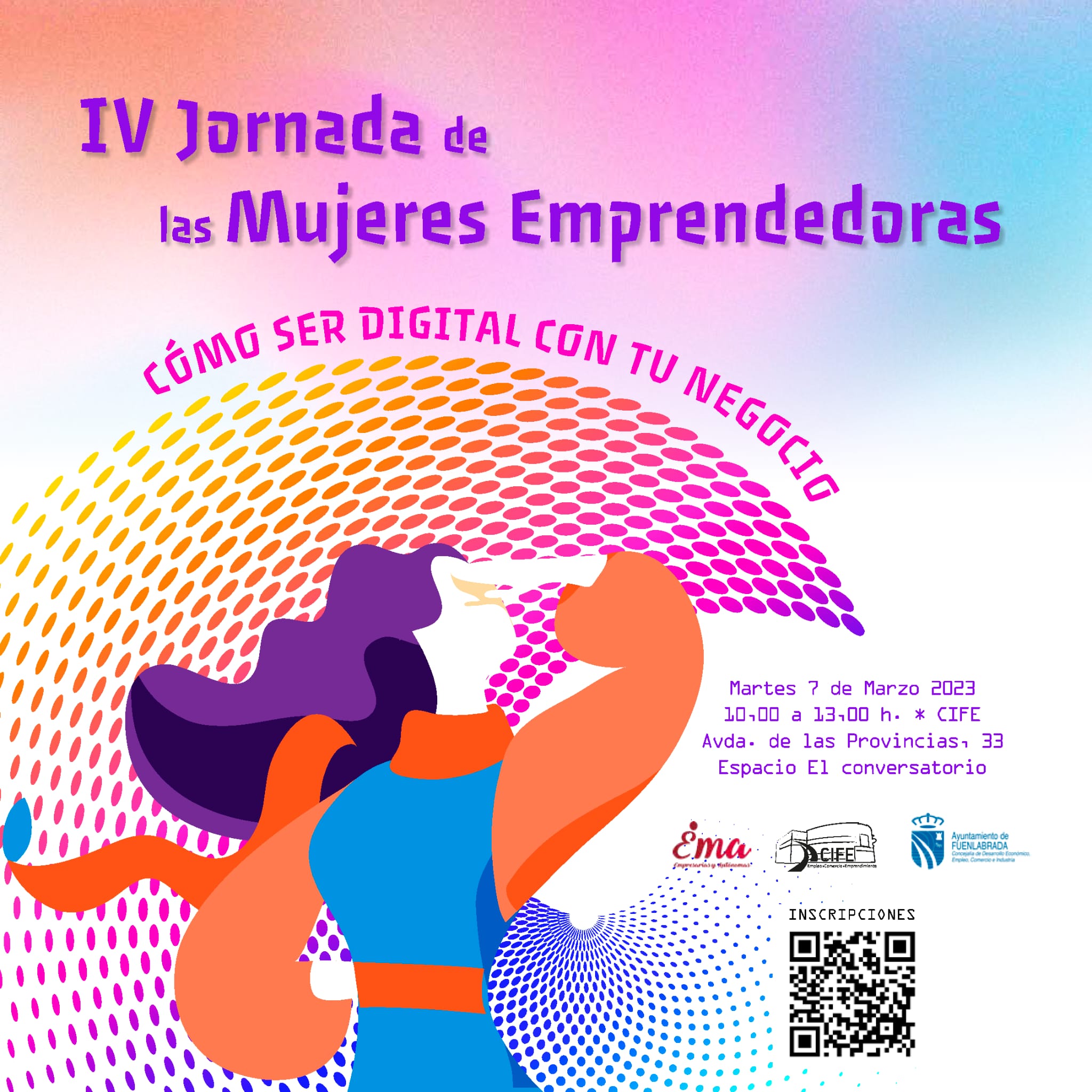 Cartel de la IV Jornada de Mujer Emprendedora