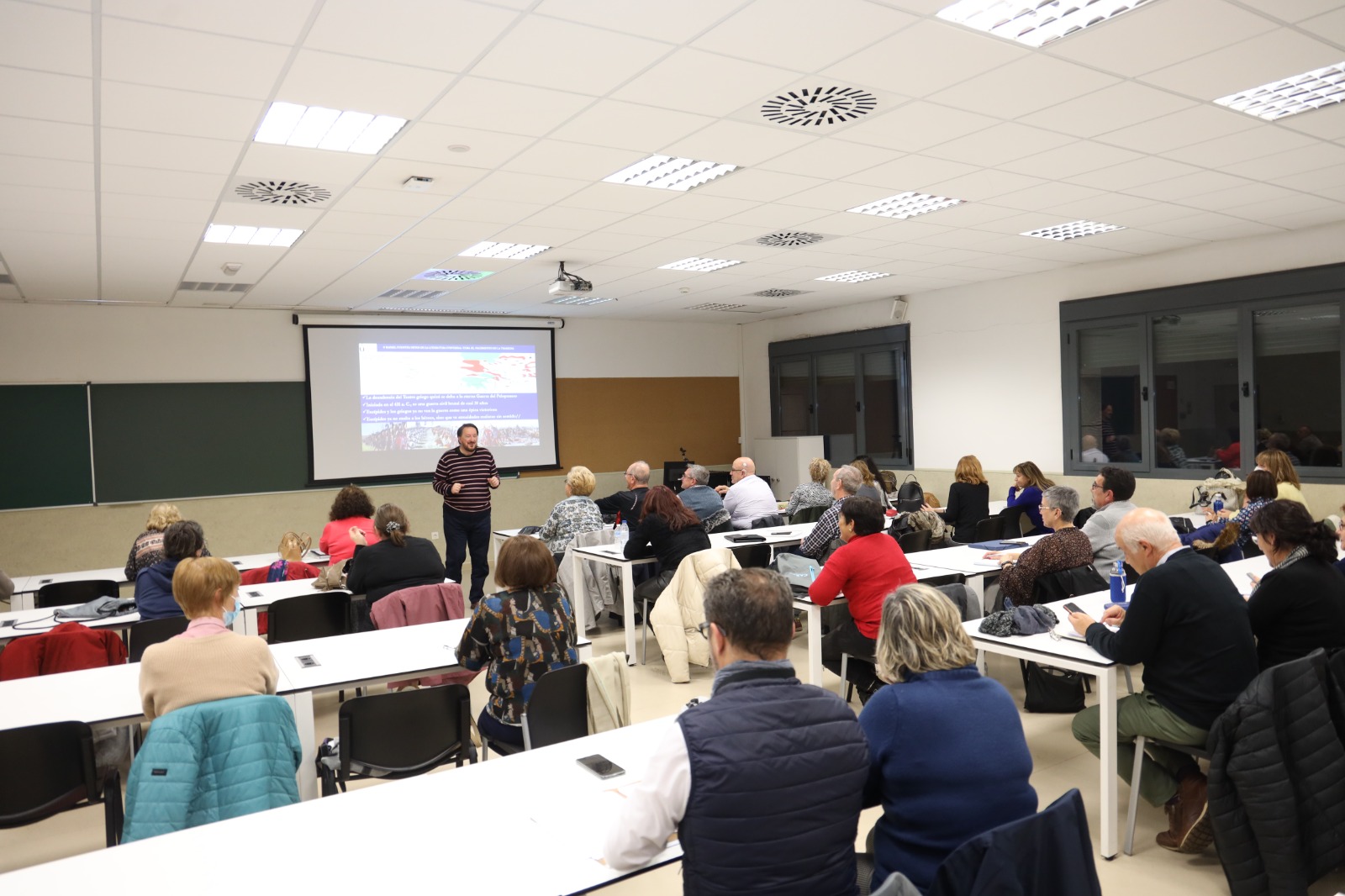 Aula de la Universidad de Mayores