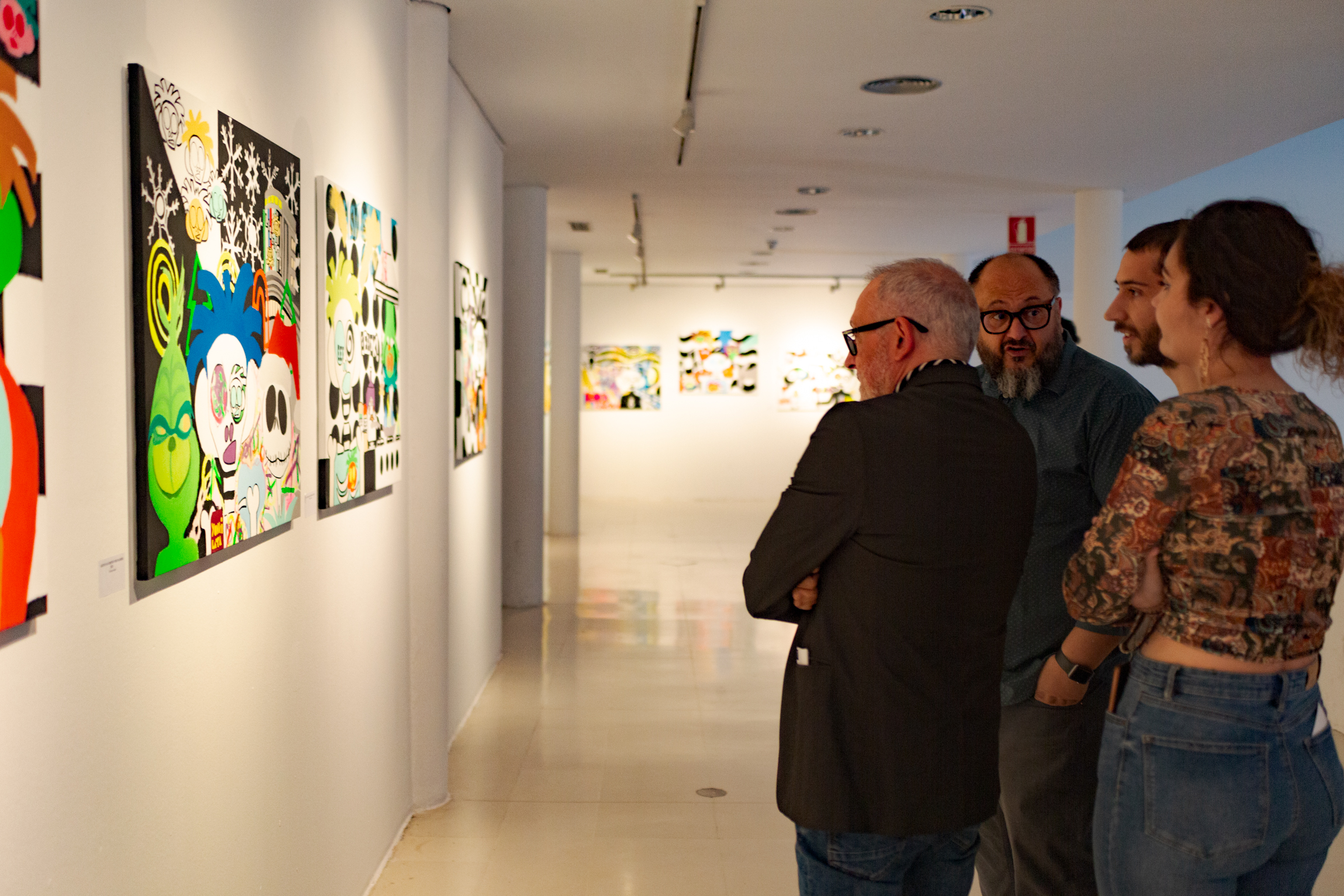 Una de las exposiciones del CEART