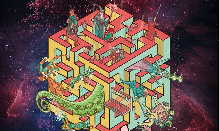 Detalle del cartel del Festival de Fantasía