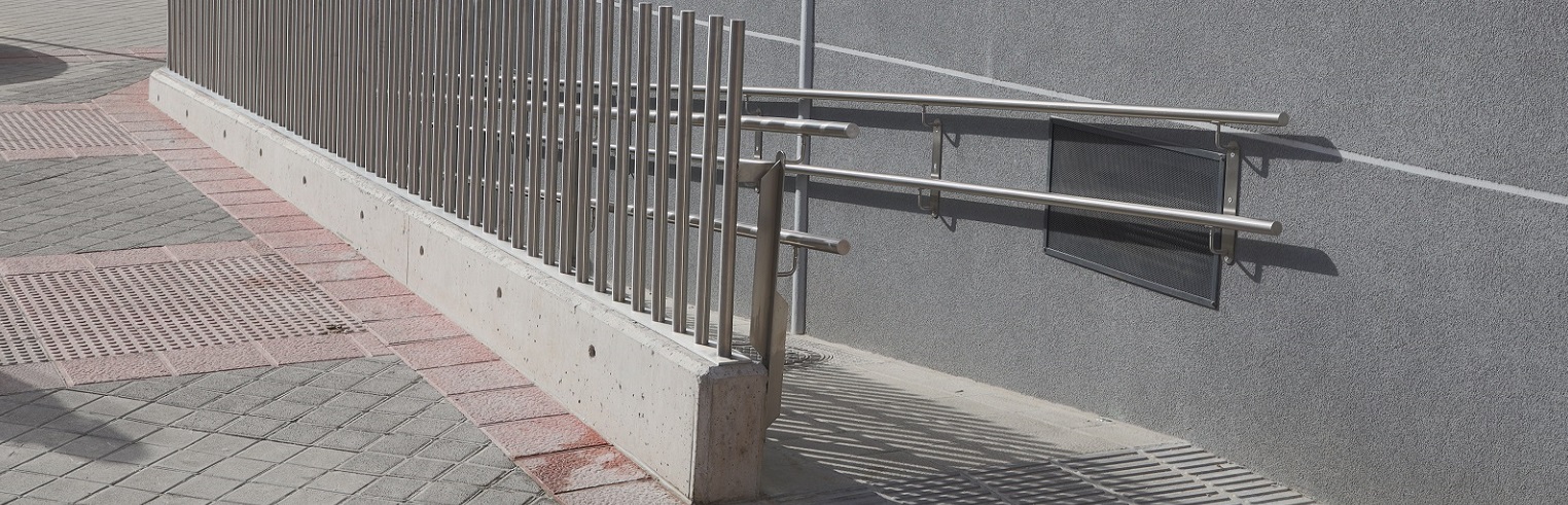 Rampa de acceso a una vivienda