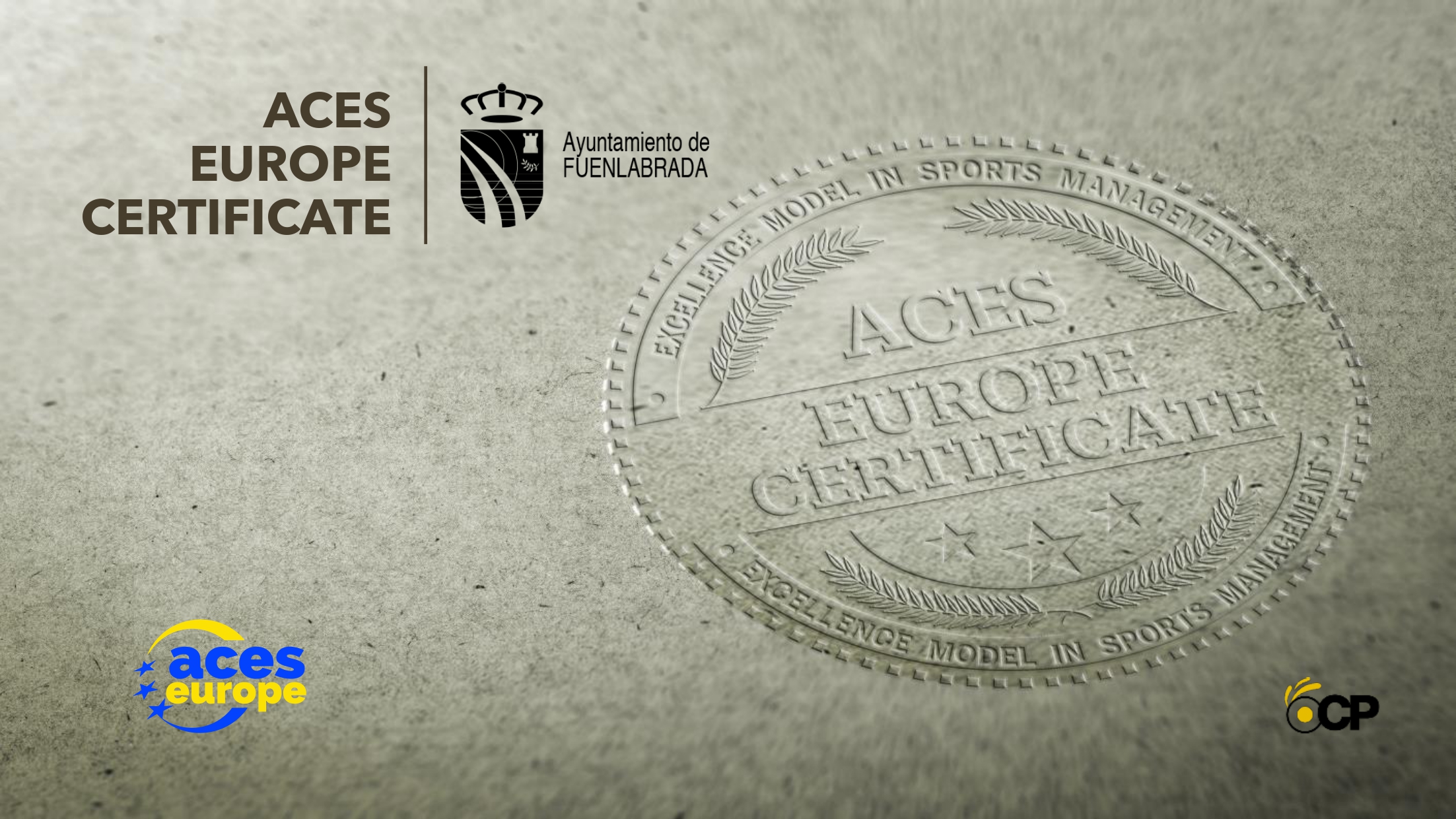 Fuenlabrada consigue el Sello de Calidad Aces Europe Certificate a los servicios municipales deportivos